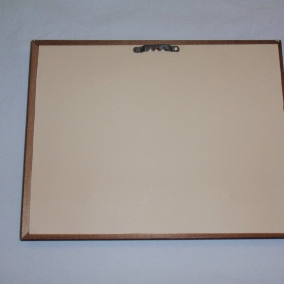 Sailing Santa Prairie Schooler Cross Stitch Completed Framed Wall Art Gift Rusti - Picture 4 of 11